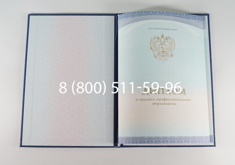 Заказать Диплом техникума (Спецбланк) 2014-2026 года в Казани